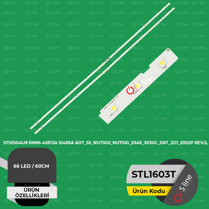 Samsung AOT_55_NU7300_NU7100_2X40_3030C_D6T_2D1_20S2P REV.5, BN96-45913A,