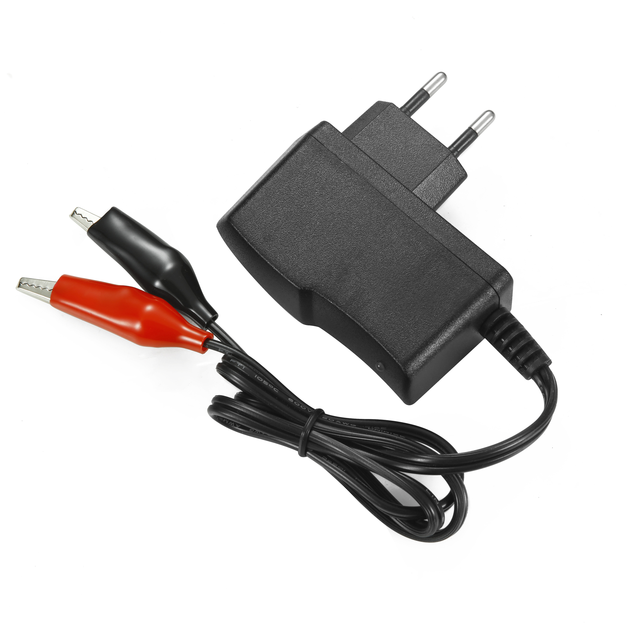 3V 1A 36W Plastik Kasa Adaptör (Akü Şarj Cihazı) – Krokodil Uçlu K: