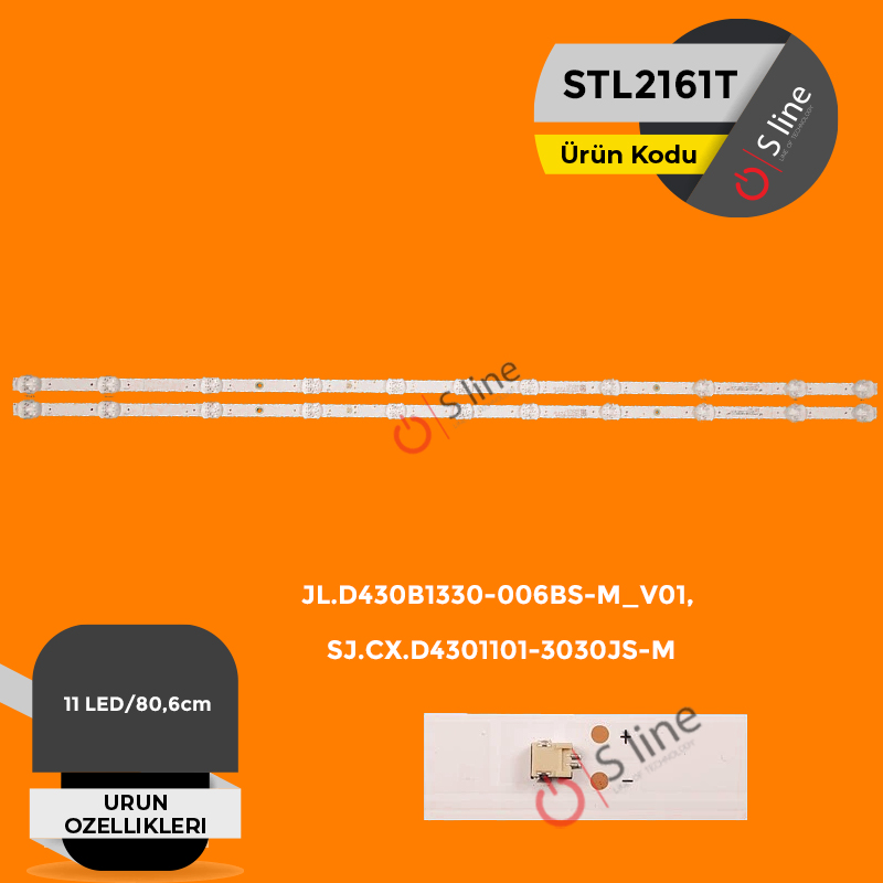 43" Saba JL.D430B1330-006BS-M_V01, SJ.CX.D4301101-3030JS-M Tv Led Bar