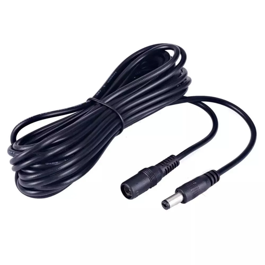 5,5 x 2,5 Dc Kablo Dişi-Erkek 1,5 metre