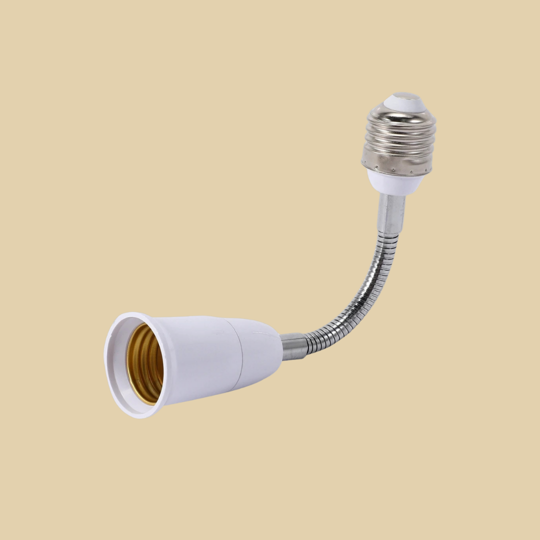 LEDX Hareketli Metal Duy Uzatıcı – E27 Uyumlu