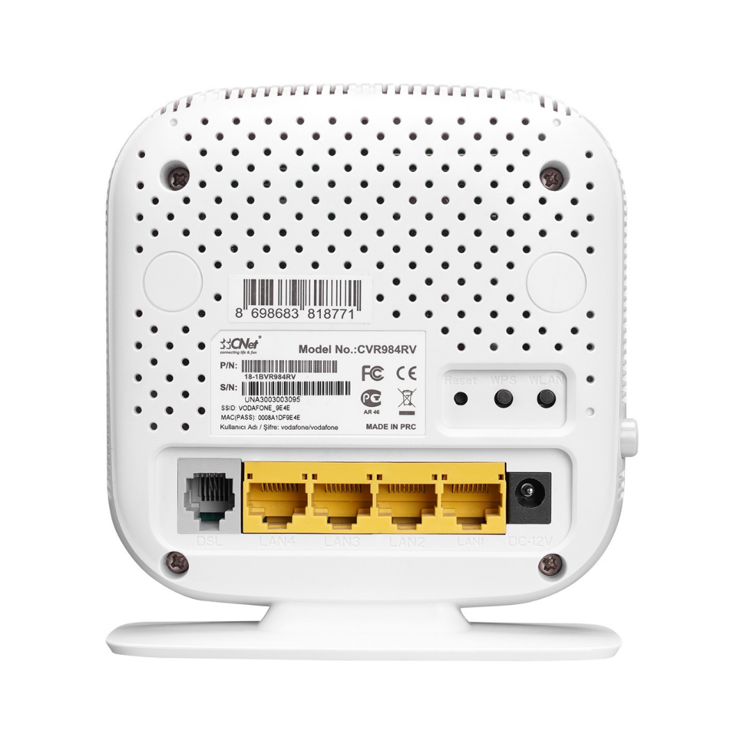 Cnet CVR984RV 300 Mbps ADSL2+/VDSL2 4 Port Kablosuz Modem Router