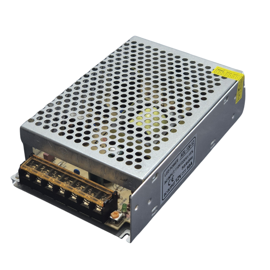 12V 10A 120W Metal Kasa Adaptör K:60