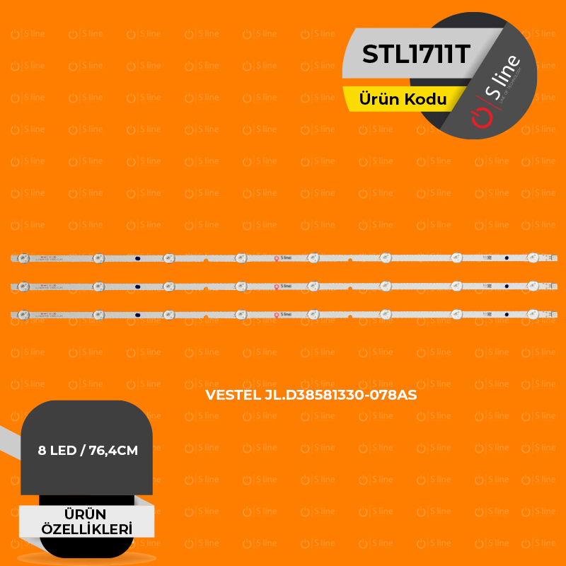 VESTEL JL.D38581330-078AS STL1711X3