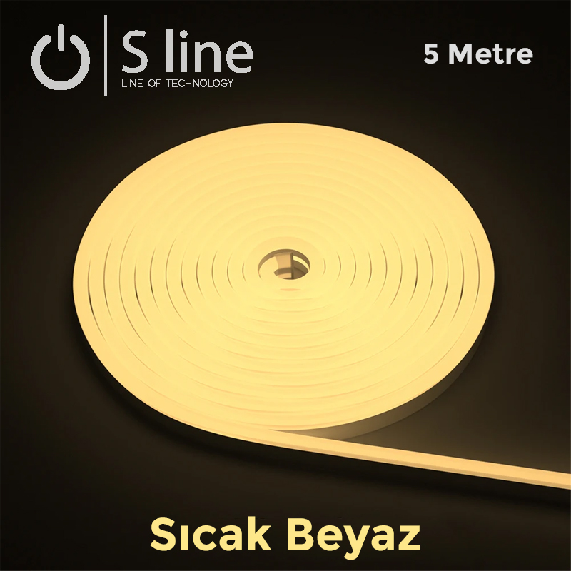 ILIK BEYAZ SERİT LED12V 2835 NEON 120D.5Metre