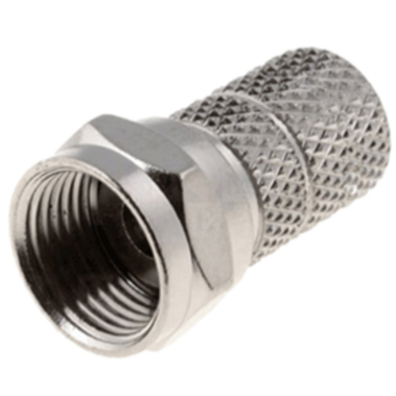 F Konnektör RG-6 E Serisi 18mm Poşet:100 Koli:10000