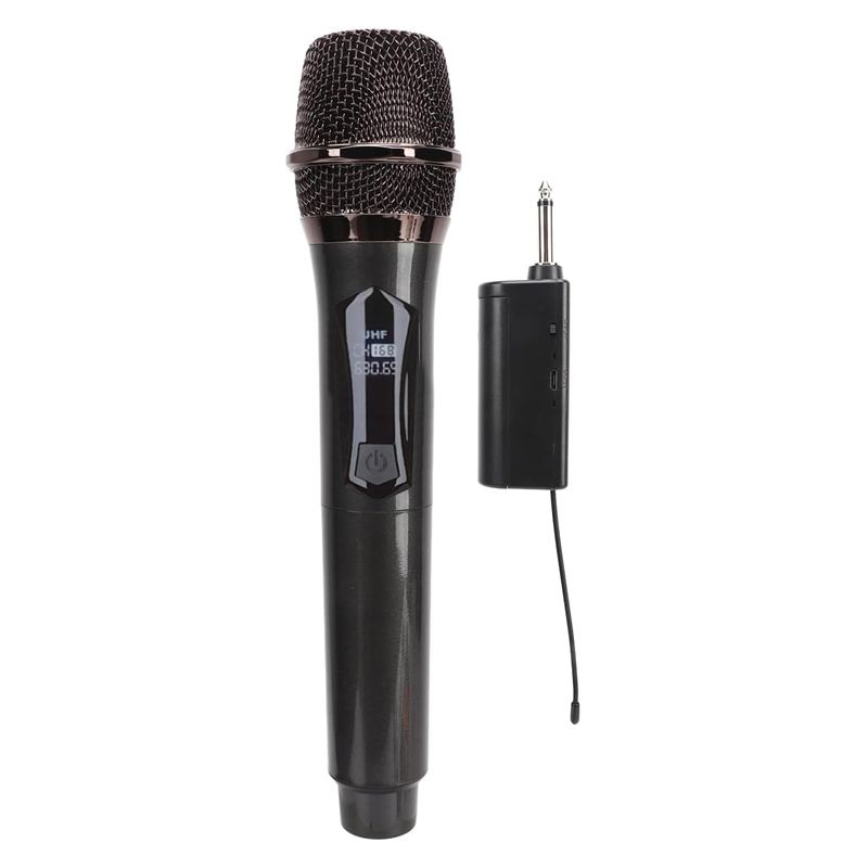 UHF Sabit Frekanslı 1 Adet Telsiz El Mikrofonu