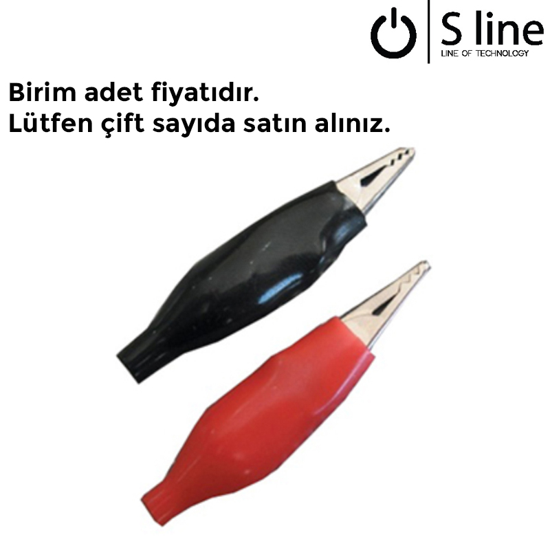 OEM Büyük Krokodil Kırmızı/Siyah